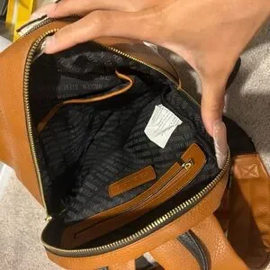 Steve Madden Tan Textured Mini Backpack Steve Madden | Bags | Steve Madden Caramel Textured Mini  main image 3